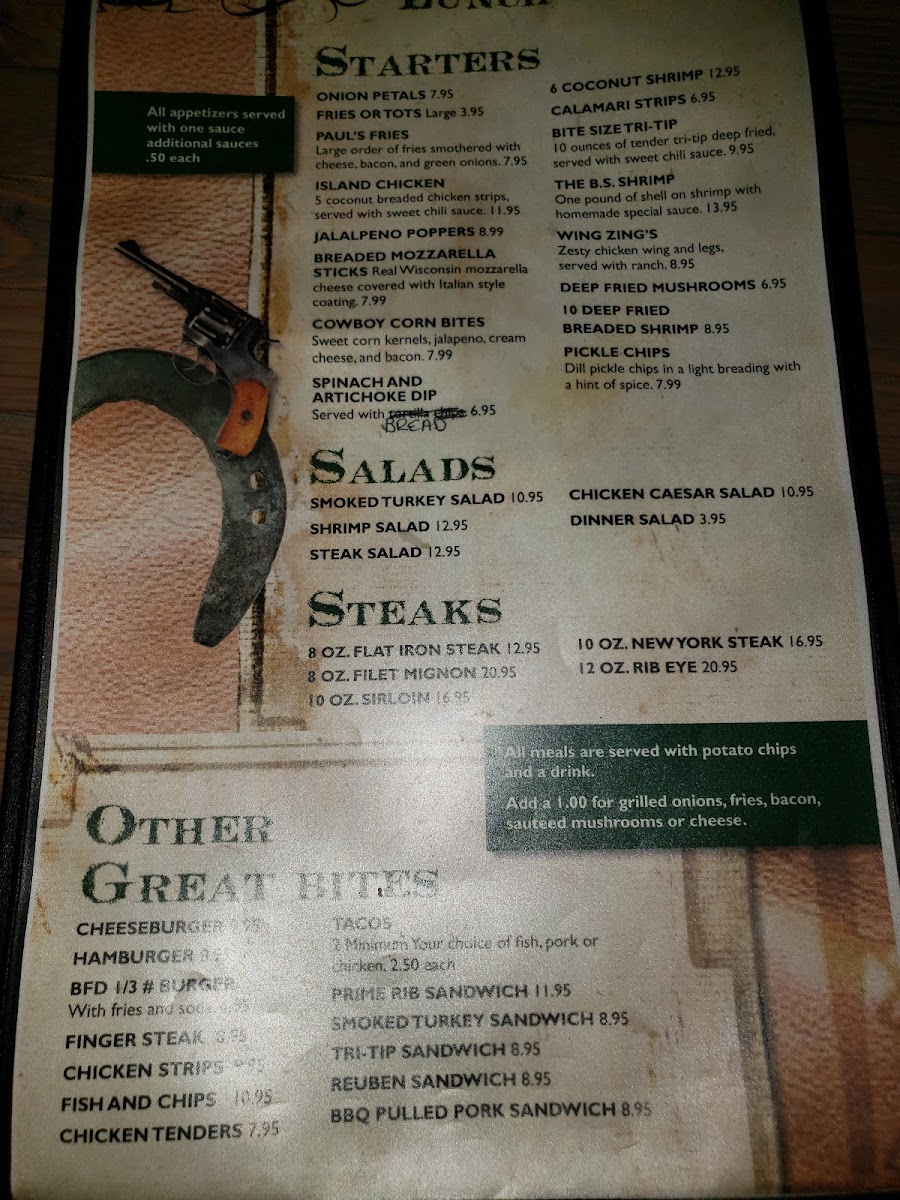 Seven Devils Bar & Steakhouse Menu - Image 4